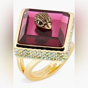 Kurt Geiger Kurt Geiger London Square Stone Cocktail Ring
